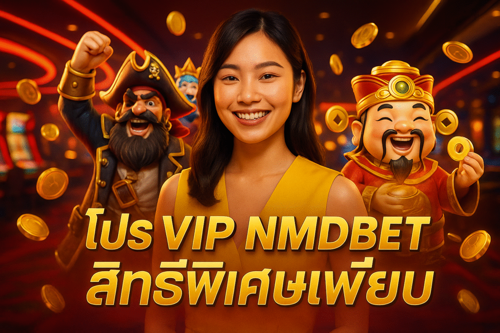 โปร VIP NMDBET สิทธิพิเศษเพียบ