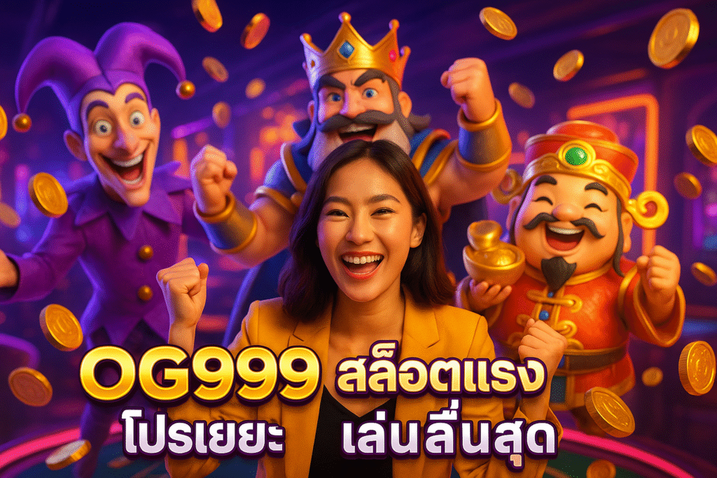 รีวิว OG999 สล็อตแรง โปรเยอะ เล่นลื่นสุด